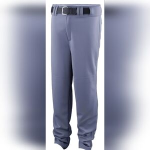 Augusta Series Open Bottom Baseball/Softball Pants Gray Blue Size XL 3008BK